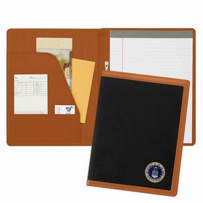 USA & Union Made Edge Embroidered Letter Folder