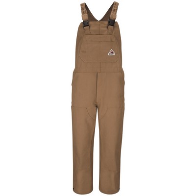 Bulwark Men's Brown Duck Bib Overall