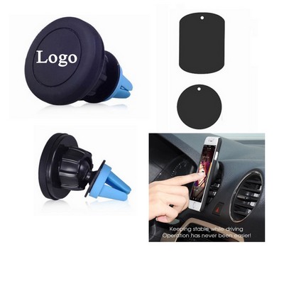 360 Rotating Magnetic Car Air Vent Mount Phone Holder