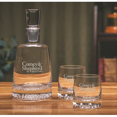 Tundra Whiskey Decanter Set (3pc Set)