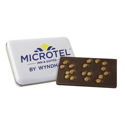 Milk Chocolate & Caramel Bit Bark Tin