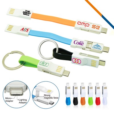 Keychain 2in1 Charging Cable