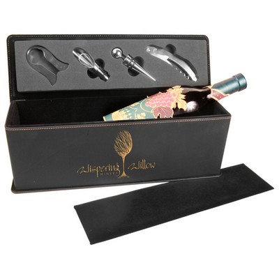 Lane Leatherette Wine Box with Tools