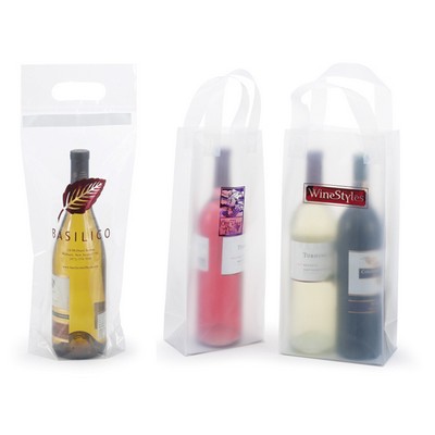 Tamper Proof Wine Bottle Bags w/1 Time Seal