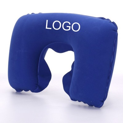 U Shape Inflatable Neck Pillow