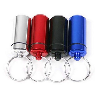 Pill Box Keychain