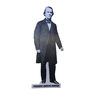 President Andrew Johnson Cardboard Cutout Stand Up| Standee Picture Poster Photo Print