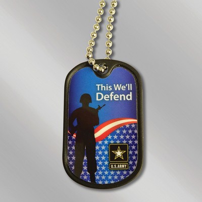 Digital Label Dog Tag (10 Day Production Time)