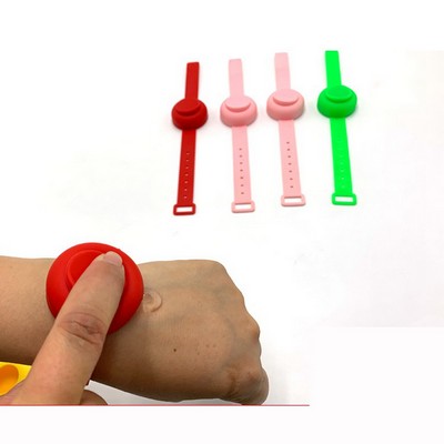 Silicone Liquid Foam Dispenser Band Bracelet