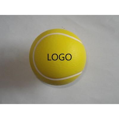 Tennis Ball Shaped Stress Reliever Ball