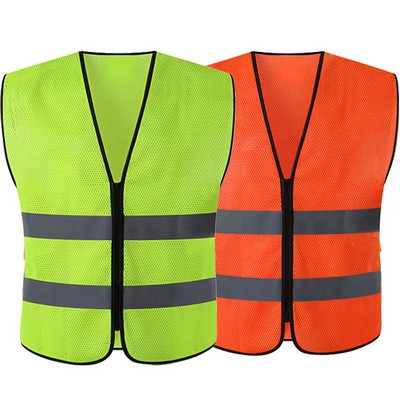 Reflective Mesh Safety Vest