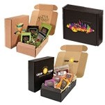 Full Color Printed Fine Italian E Flute Paper Shipping Box (11"x3 1/2"x13 3/8")