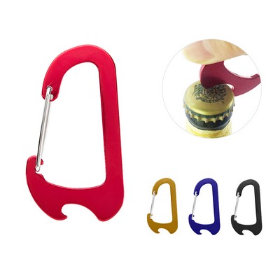 Metal Carabiner Bottle Opener