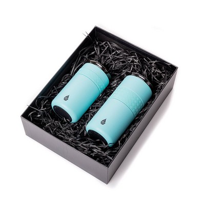 Elemental® Drinkware Gift Set 12oz & 16oz Artisan Tumbler -Stainless Steel - Vacuum Insulated - BPA