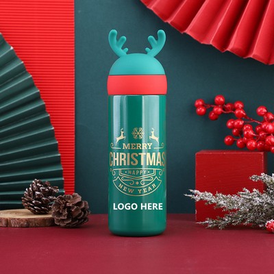 Christmas Antler Vacuum Bottle