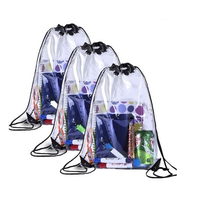 Clear Drawstring Backpack