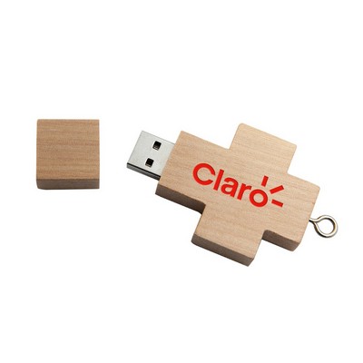 Osco Plus Wooden USB-16G