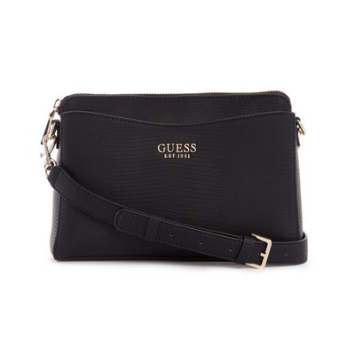 GUESS® Black Lyndi Large Girlfriend Crossbody Bag