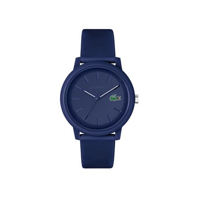 Lacoste™ L.12.12. Gents Navy Blue TR90 Watch w/Silicone Strap