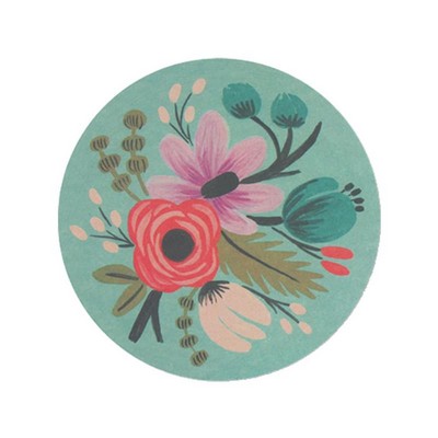 4" Round Full Color 40 pt Pulp Board Coaster