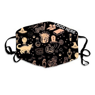 Full Color Printed Cotton Face Masks