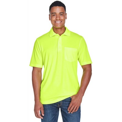 Non-ANSI Safety Workwear High Viz Polo Shirt w/ Pocket