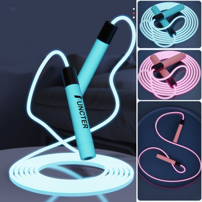 Glowing Jump Rope LED Light Skipping Rope for Night