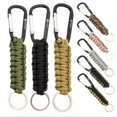 Paracord Keychain With Carabiner