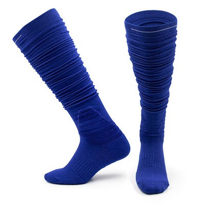 Sport Knee High Socks Calf Compression Athletic Socks