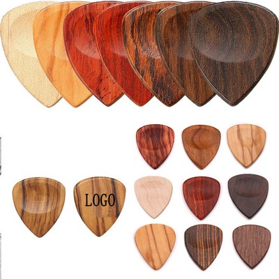 Wooden Guitar Pick