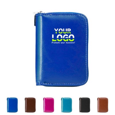 PU Leather Wallet Card Holder