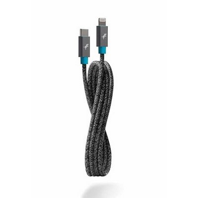 Nimble POWERKNIT Cable USB-A to Lightning 1M Cable made with Recycled Materials - Grey