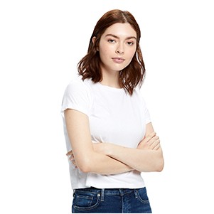 Women's Organic Crop Crew Tee