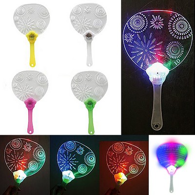 Rainbow Led Flash Fan