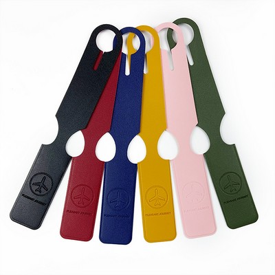 PU Leather Luggage Tags/Labels