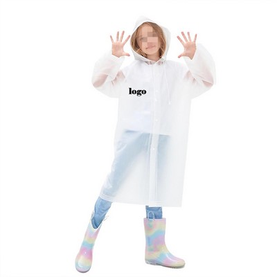 Reusable EVA Kids Raincoat