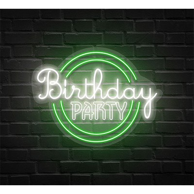 Birthday Party Neon Sign