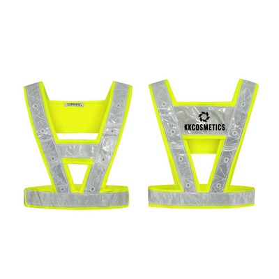 LED High Visibility Reflective Safety Vest