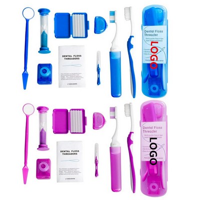 Portable Orthodontic Oral Care Kit for Braces