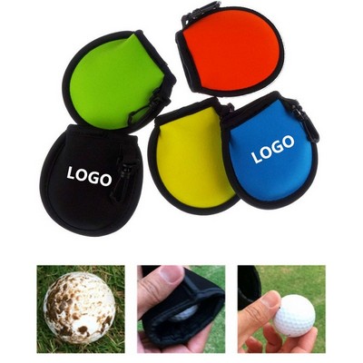 Portable Pocket Golf Ball Cleaner Pouch