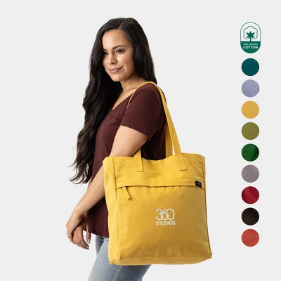 TERRA THREAD® - Executive Work Tote Bag Sustainable GOTS & Fair Trade Certified