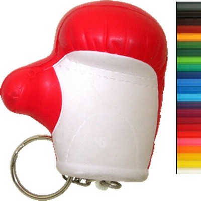 Boxing Glove Stress Ball Keychain