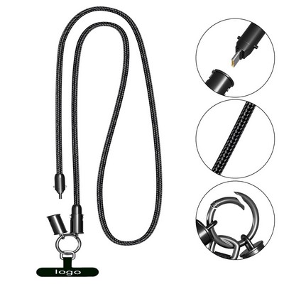 Type-C Cable Fast Charging and Phone Lanyard