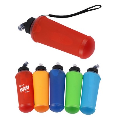 15OZ Folding TPU Soft Water Bottle