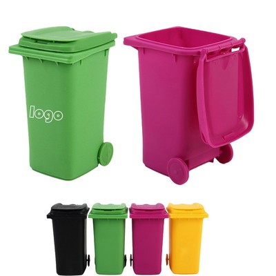 Trash Can Shaped Pen Holder