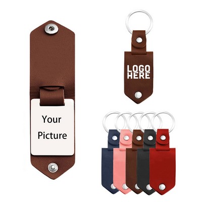 Faux Leather Key Chains