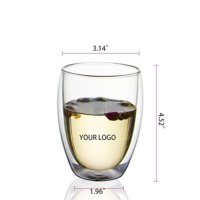 12 Oz. Double-Wall Wine Glasses