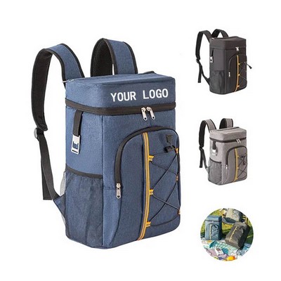 Large Capacity Insulated Backpack Cooler