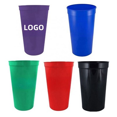 16 oz Reusable Plastic Stadium Cup