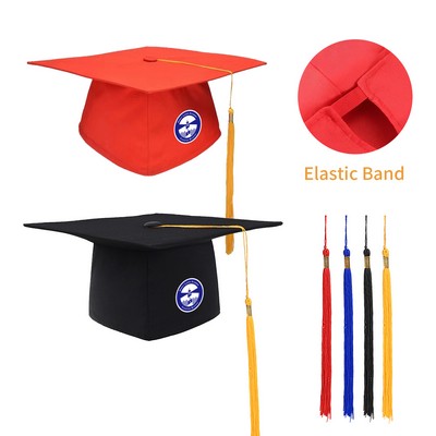 Full-color Heat Transfer Dewin Graduation Cap with Tassel